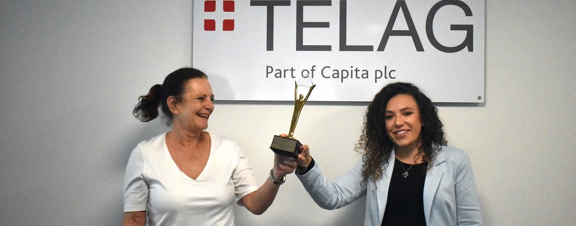 Stevie Award Gold  wertvollste Dienstleistung